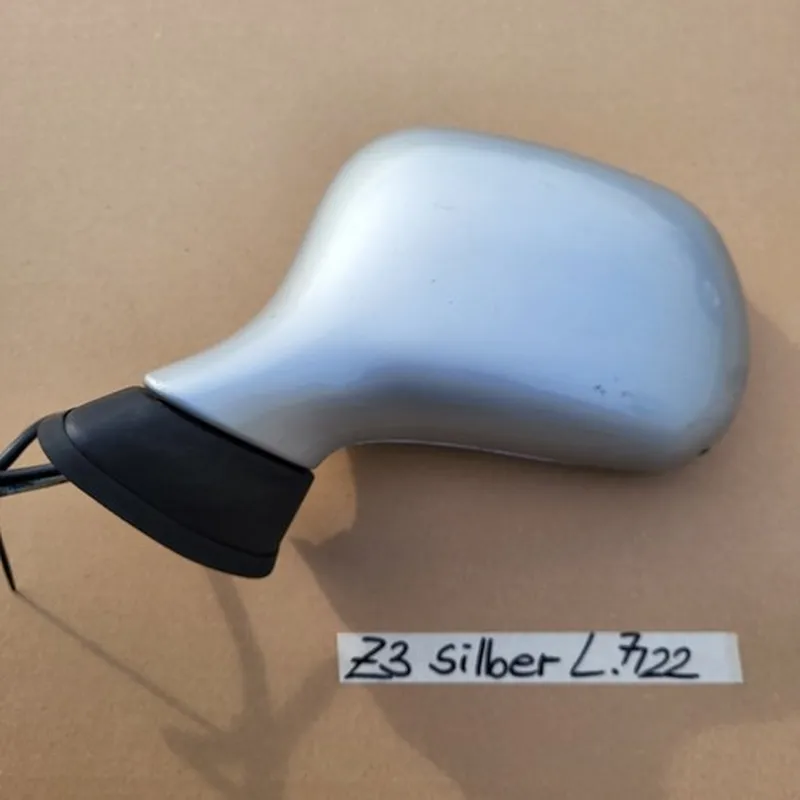 BMW Z3 Roadster Seiten Außen Spiegel Glas + Motor LINKS Titan Silber ABHOLUNG 