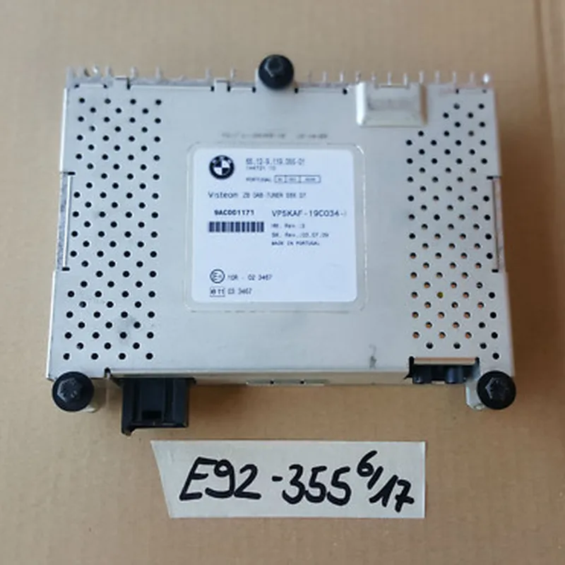 BMW E90 E91 E92 E93 E87 Steuergerät Radio Modul DAB Tuner 9119355