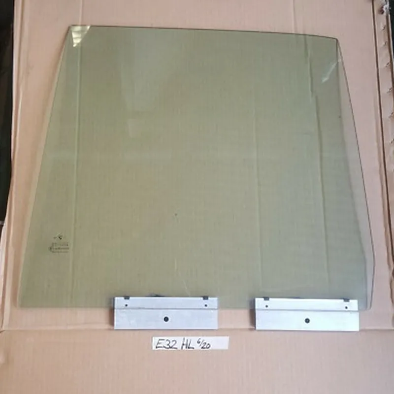 BMW E32 Seiten Glas Scheibe / Fenster Scheibe Fahrer Seite HINTEN LINKS