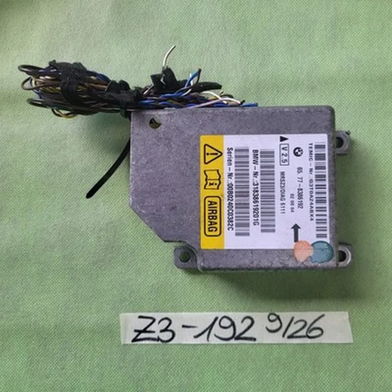 BMW Z3 Roadster Steuergerät Airbag Sensor AB Modul 8386192