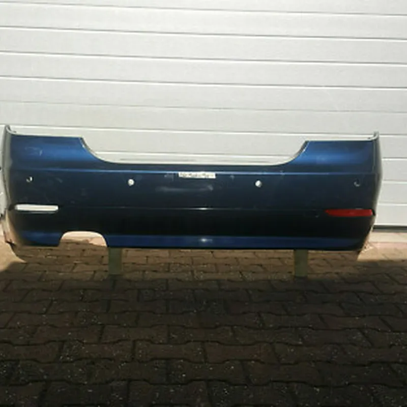 BMW 5er E60 Heckschürze blau Stoßstange Verkleidung Stoßfänger HINTEN ABHOLUNG 