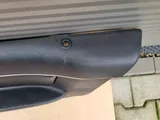BMW Z3 Roadster Tür Verkleidung Leder Schwarz RECHTS + Griff + Alu Blende