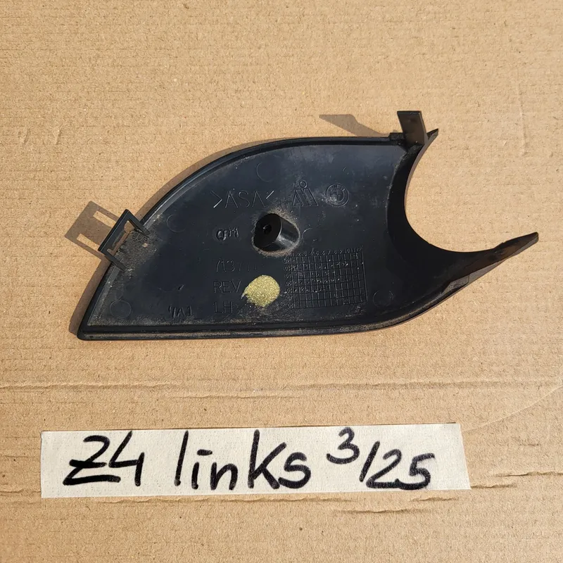 BMW Z4 E85 E86 Seiten Außen Spiegel Blende Abdeckung Verkleidung Unten LINKS  