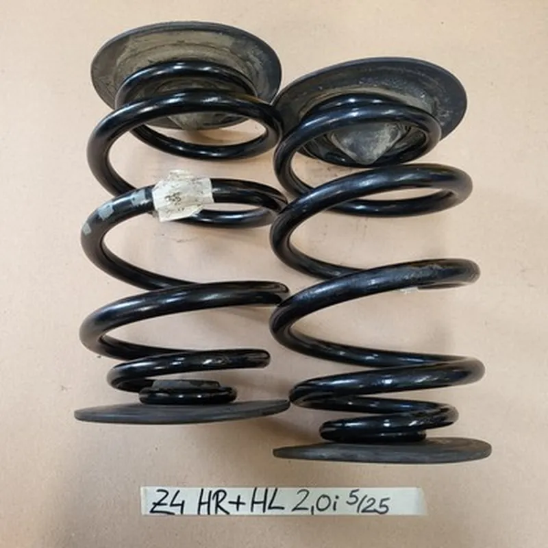 Federn BMW Z4 E85 Spiral Tonnen Fahrwerks Schrauben Feder HINTEN rechts + links