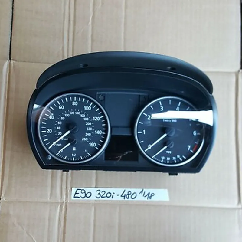 BMW E90 E91 E92 Tachometer Meilen Tacho 320i Kombiinstrument Speedometer 6983480