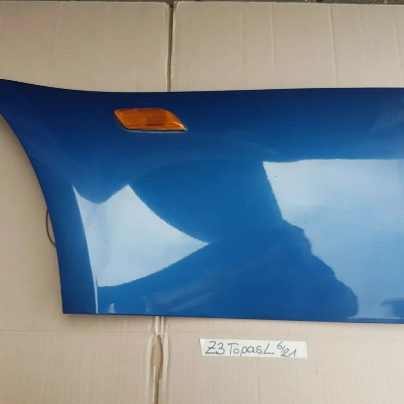BMW Z3 Roadster Coupe Kotflügel Seitenwand  VORNE LINKS Fahrer Seite Topas blau