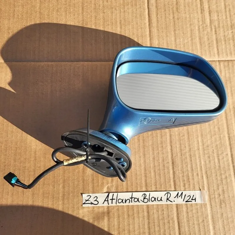 Spiegel BMW Z3 Roadster Seiten Außen Spiegel Kappe Gehäuse RECHTS  Atlanta blau 