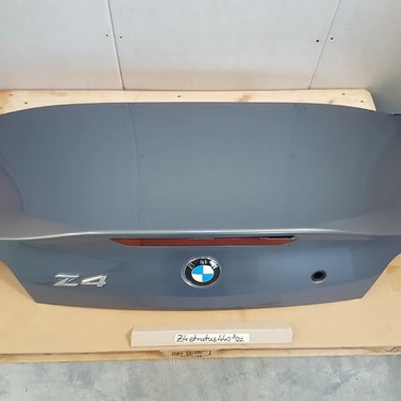 BMW Z4 E85 Heckklappe Kofferraum Klappe Heckdeckel Stratus grau 440  ABHOLUNG 