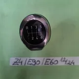 BMW E90 E91 E92 E93 E60 E61 Z4 E85 Schaltknauf Leder 6 Gang Schalthebel Manuell