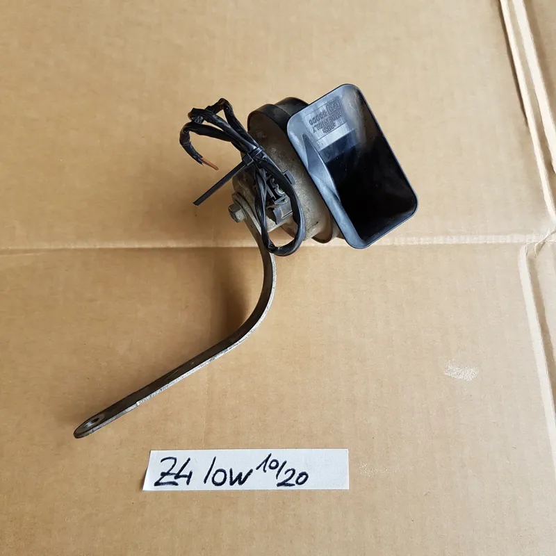 BMW Z4 E85 E86 Hupe low Signal Horn Fanfare + Halter aber OHNE Stecker