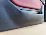 BMW Z3 Roadster Coupe Tür Verkleidung Voll Leder Rot Schwarz R+L + Türgriff 