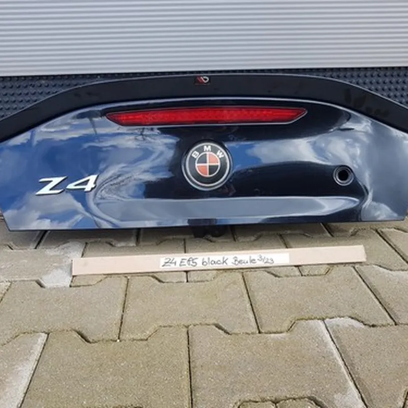 BMW Z4 E85 Heckklappe Kofferraum Klappe Heckdeckel Saphir Schwarz Beule ABHOLUNG