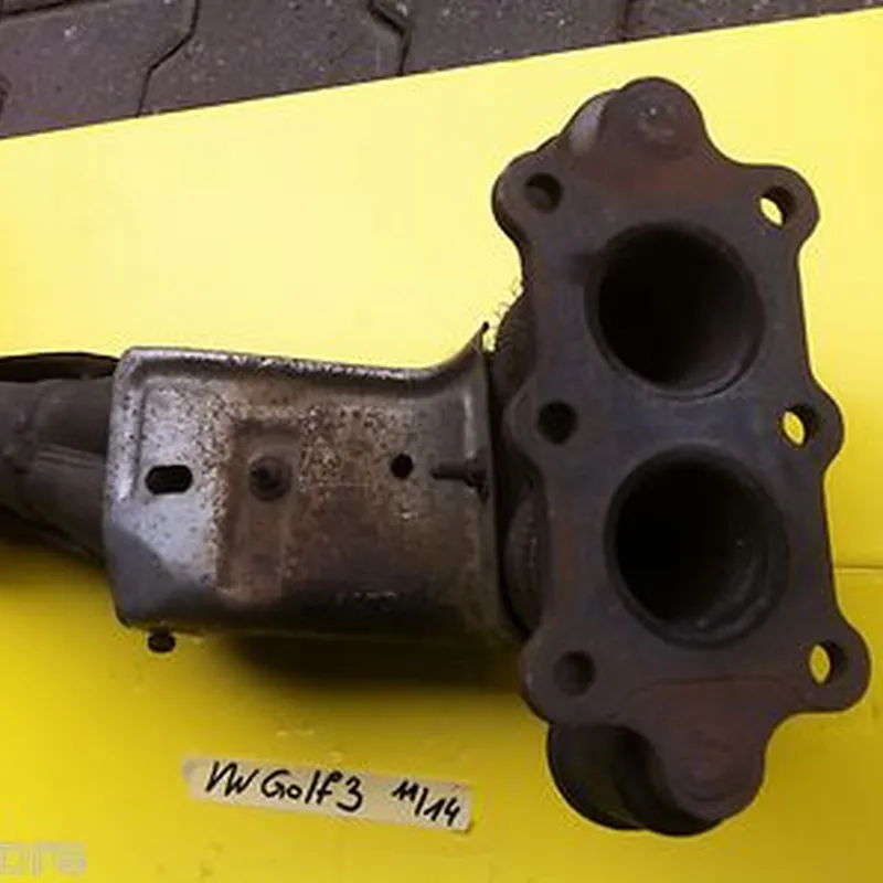 VW Golf 3 III  Hosenrohr / Auspuff Krümmer Vorderrohr Flexstück Flammrohr VR6