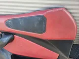 BMW Z3 Roadster Coupe Tür Verkleidung Voll Leder Rot Schwarz R+L + Türgriff 