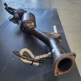BMW E90 E92 E93 Auspuff Krümmer Katalysator 7568621 N53 Motor kurz ODER lang