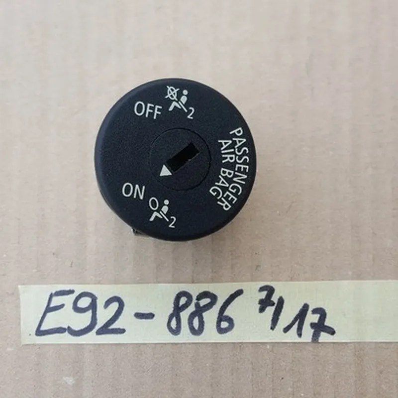 BMW E87 F20 E90 E92 F30 E60 Mini Schalter Deaktivierung Beifahrerairbag 9196886