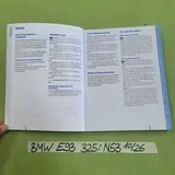 BMW E93 Cabrio Bord Mappe Betriebsanleitung Service Heft english handbook