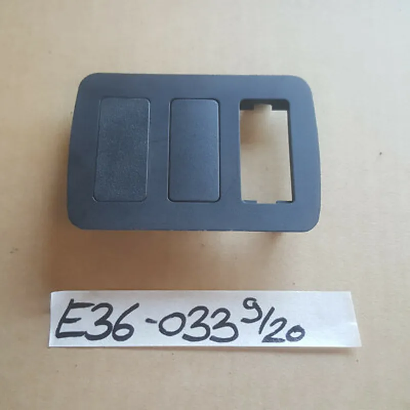 BMW E36 Blende Schalter Rahmen 8146033 mit 2 Blindstopfen