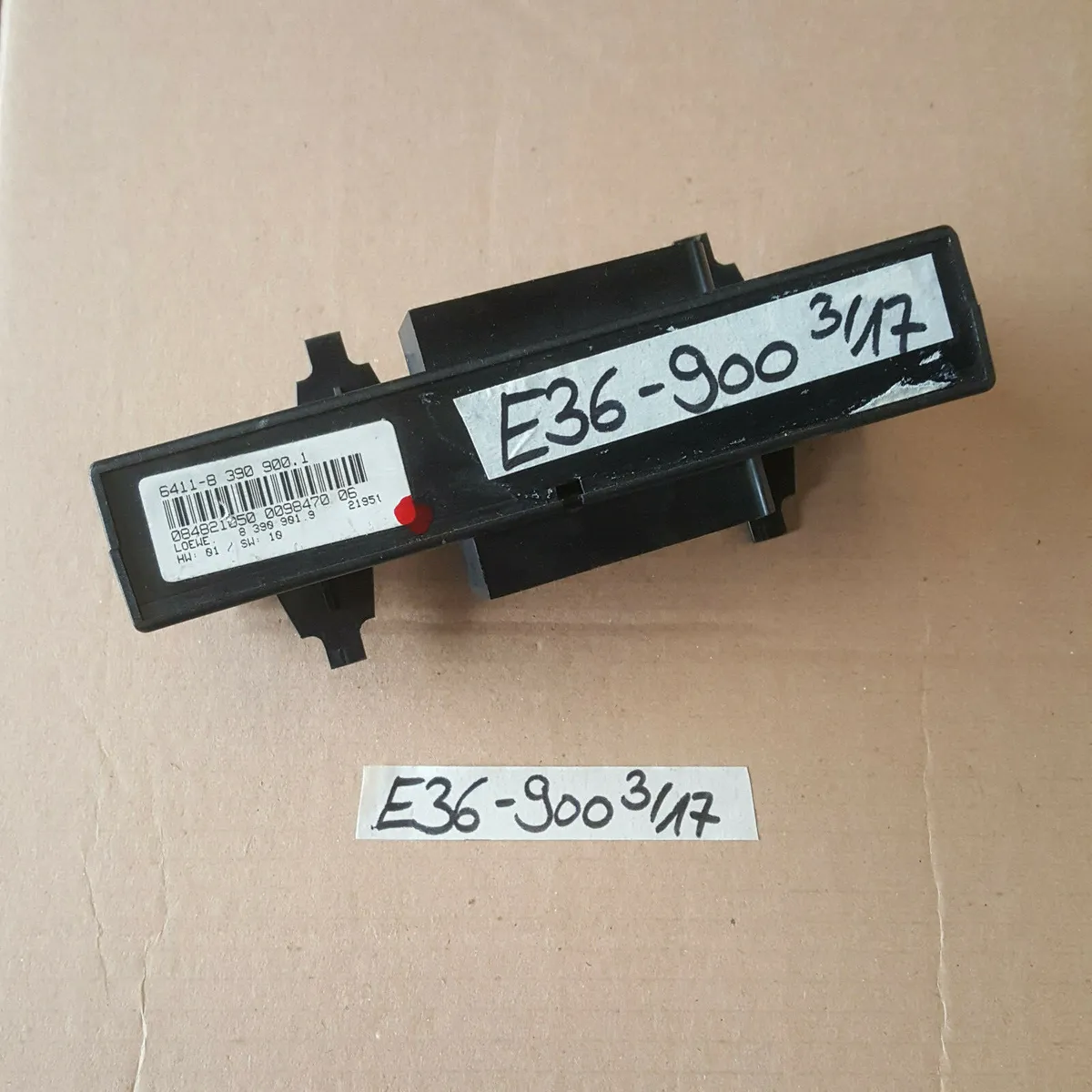BMW E36 Klima Comfort Steuermodul / Steuergerät Klimaanlage 8390900