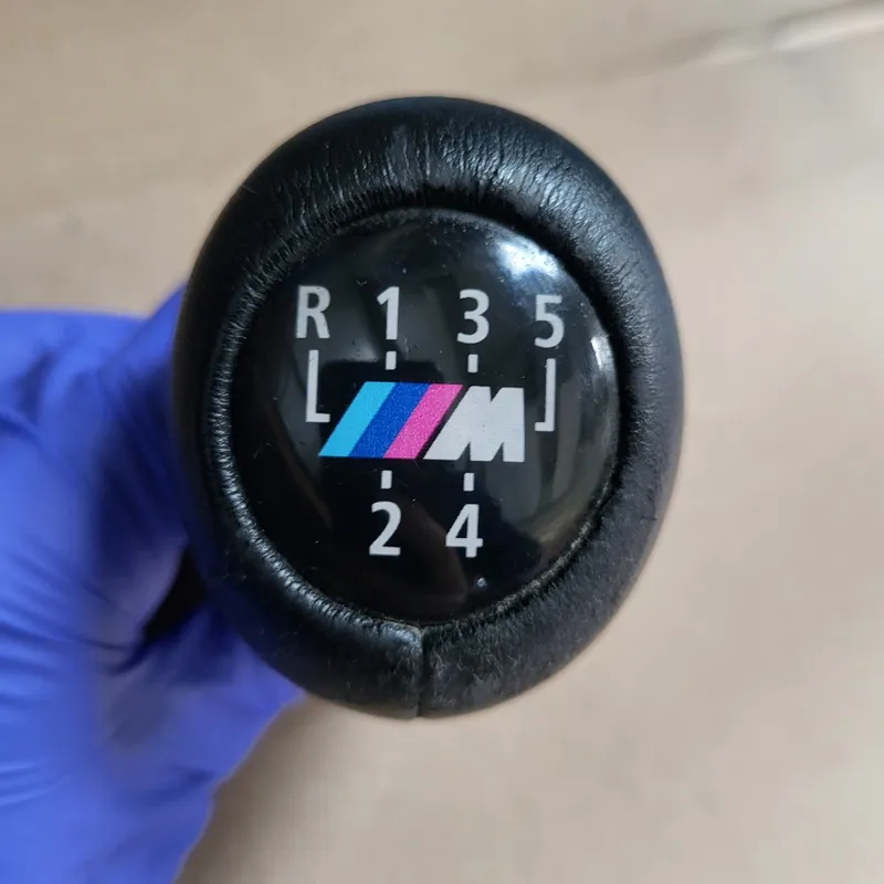 BMW E36 Z3 M3 Schaltknauf 5 Gang Sport Schaltung Gangwahl Schalter Leder