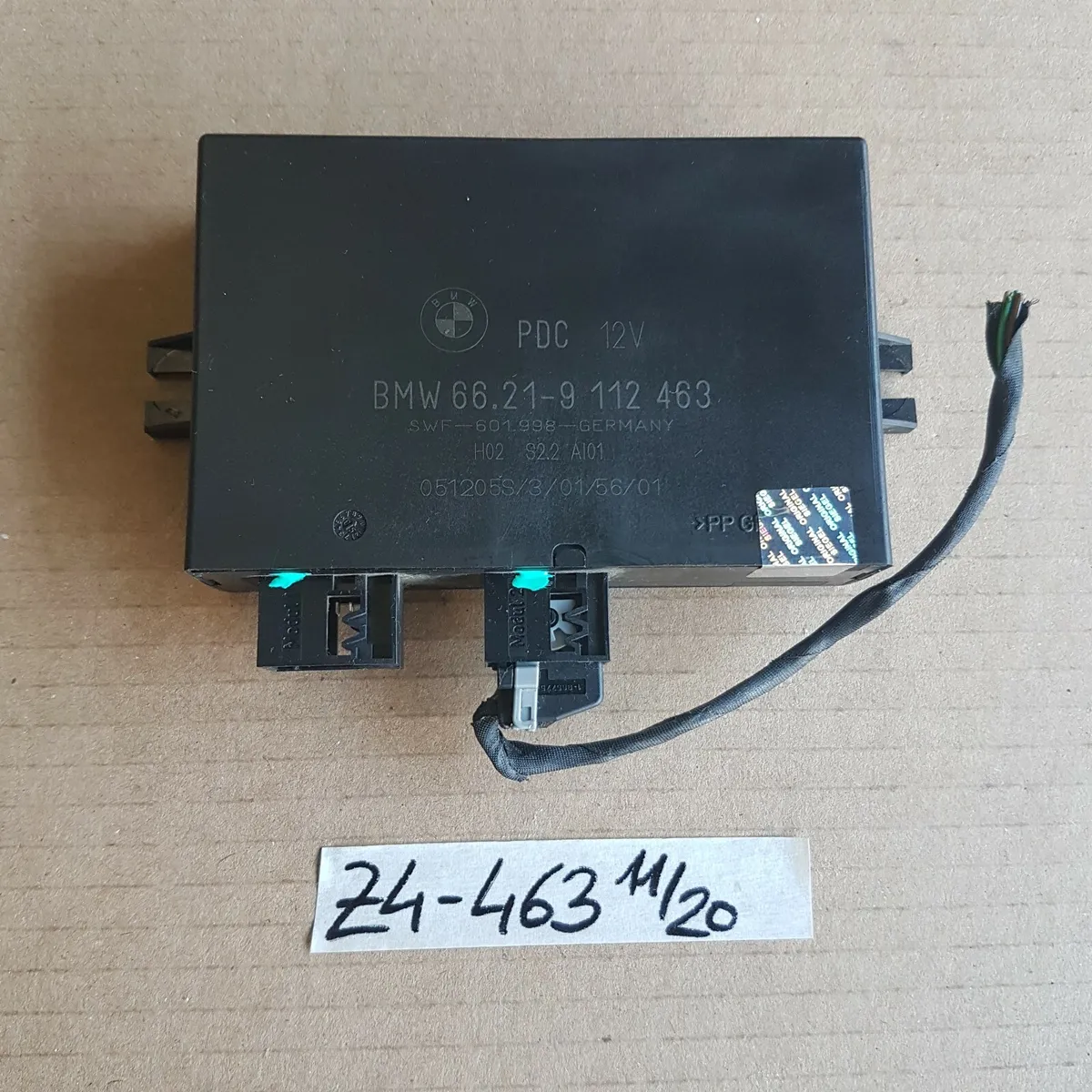 BMW Z4 E85 PDC Modul Steuergerät Park Distance hinten 9112463