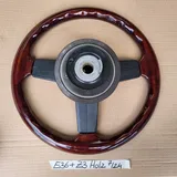 BMW E30 + Z1  + Z3 Holz Lenkrad mit Leder / Classic Lenker