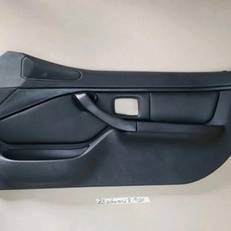 BMW Z3 Roadster Coupe Tür Verkleidung Leder Schwarz RECHTS + Griff Airbag-Klappe
