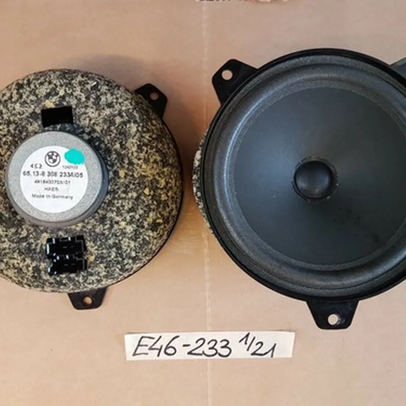 BMW E46 Tür Lautsprecher Set Breitband Stereo Box 8368233