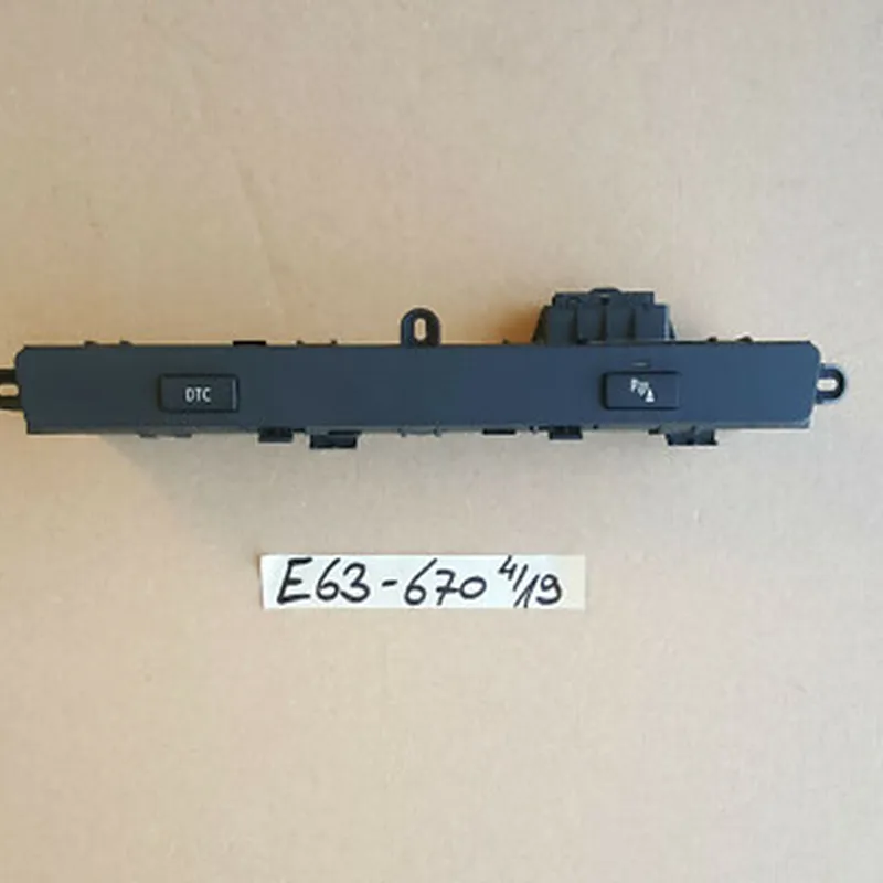 BMW 6er E63 E64 Schaltzentrum DTC Modul PDC Park Schalter Leiste 6956670