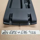 BMW Z4 E85 E86 Klappe Deckel Ablage  Mittelkonsole  HINTEN Schwarz Black 6978100