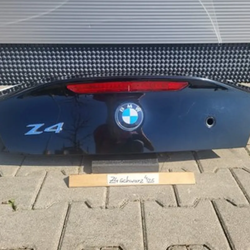 BMW Z4 E85 Heckklappe Kofferraum Klappe Heckdeckel Black Schwarz ABHOLUNG
