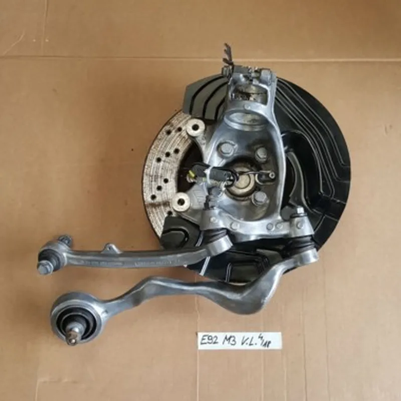 BMW E92 E93 M3 Radlager Gehäuse Schwenklager LINKS Zugstrebe Querlenker 2283577