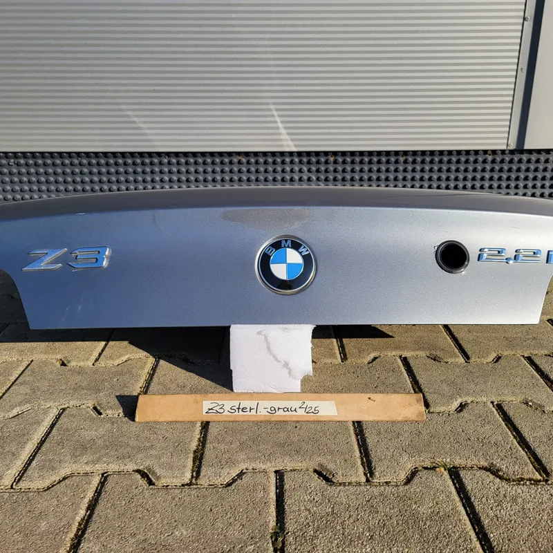 BMW Z3 Roadster Heckklappe Heckdeckel Kofferraum Deckel Sterling Grau ABHOLUNG
