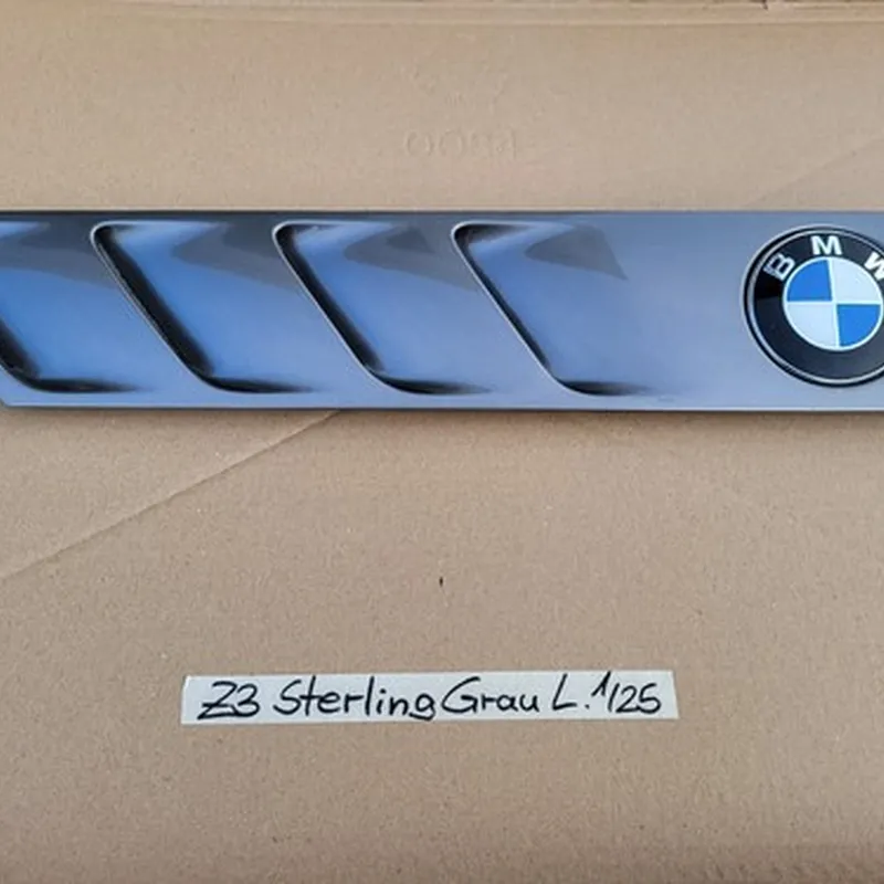 BMW Z3 Lufteinlass Ki​emen Ziergitter Motorhaube Sterling Grau LINKS 8398015