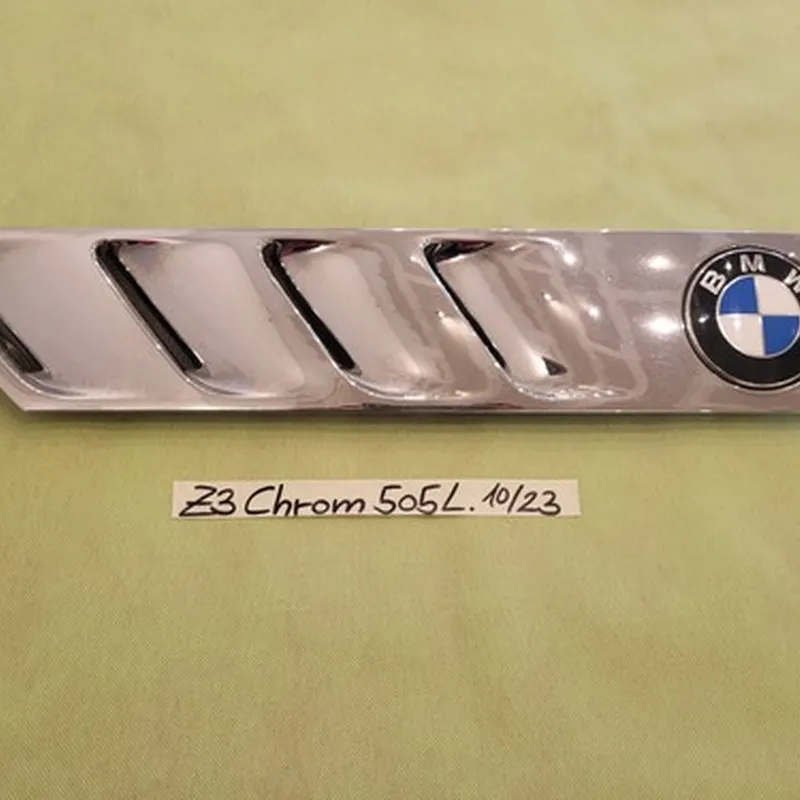 BMW Z3 Lufteinlass Ki​emen Ziergitter Motorhaube Chrom Silber LINKS 8397505