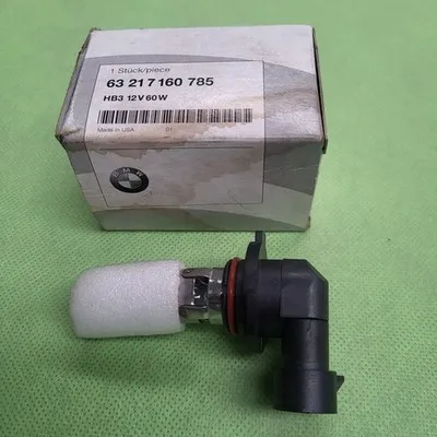 Original BMW Scheinwerfer Birne 7160785 Glühlampe HB3 12V 60W E30 E36 E34 E39 Z3