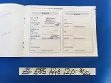 BMW Z4 E85 Bordmappe Leder Service Heft 2,0i Betriebsanleitung Englisch Handbuch