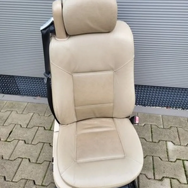 BMW E46 Cabrio Beifahrer Sitz elektrisch Leder Beige Memory Funktion ABHOLUNG