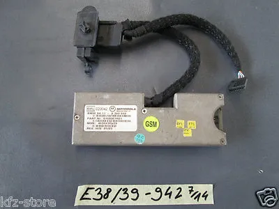 BMW E39 E38 E46 Telefon Interface Motorola / Freisprech Modul Antenne 8380942