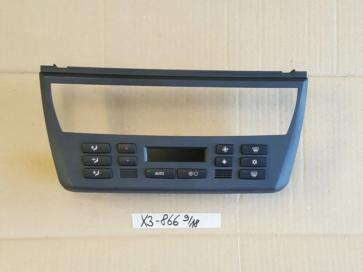 BMW X3 E83 Klimabedienteil  Bedienteil Klimaautomatik AUC 3413866