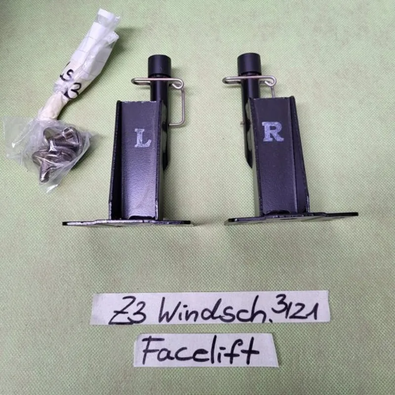 BMW Z3 Roadster Windschott Halter Halterung Windschutz Aufnahme Führung Platte