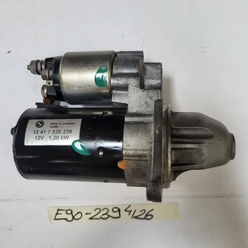 BMW E81 E87 E90 E91 E92 E93 X3 E83 Z4 E85 Anlasser Starter BMW 7526239 Benziner