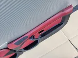 BMW Z3 Roadster Coupe Tür Verkleidung Voll Leder Rot Schwarz R+L + Türgriff 