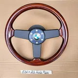 BMW E30 + Z1  + Z3 Holz Lenkrad mit Leder / Classic Lenker