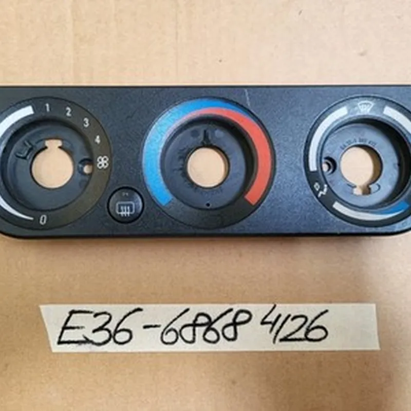 BMW E36 Heizung Lüftung Klima Frontplatte 1393872 Mittelkonsole Blende