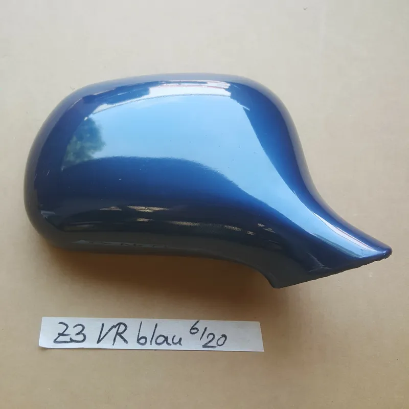BMW Z3 Roadster Seiten Außen Spiegel Kappe + Motor RECHTS Topas blau  364