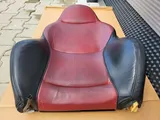 BMW Z3 Bei Fahrer Sport Sitz Oberteil Leder Rot Schwarz Rückenlehne Sitzheizung