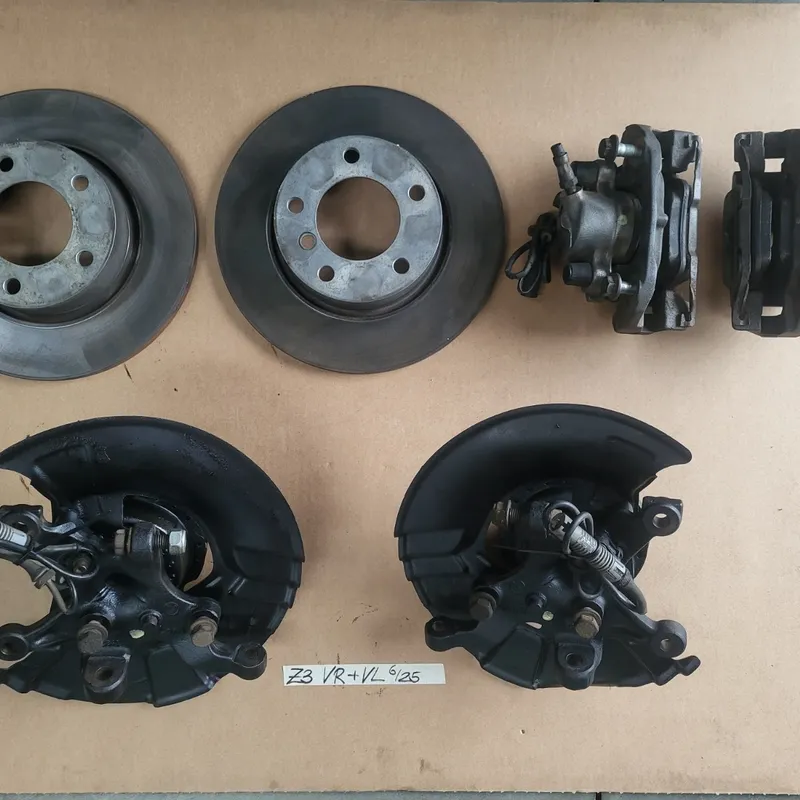 orig. BMW Z3 Radlager Radnabe Bremssattel Beläge Bremsscheibe VORNE RECHTS LINKS
