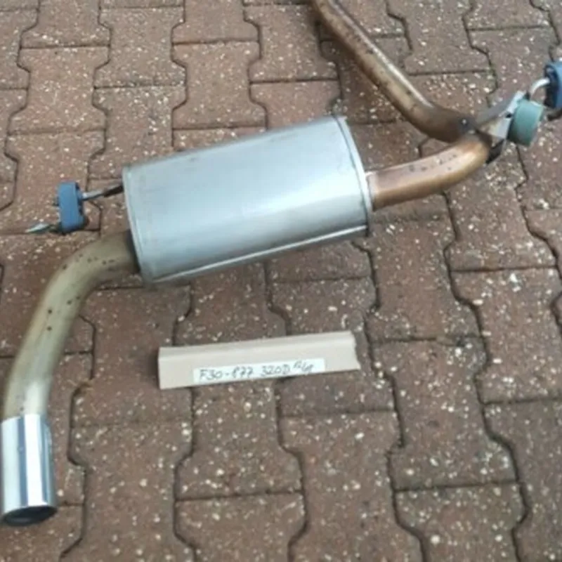 BMW  F30 F31 Auspuff Diesel Nachschalldämpfer 8514426 Endtopf  8518877  ABHOLUNG