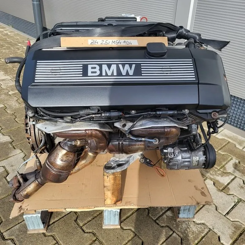 BMW Z4 E85 E46 E39 X3 E83 Motor Engine 2,5i  M54 mit Anbauteilen 192 PS ABHOLUNG
